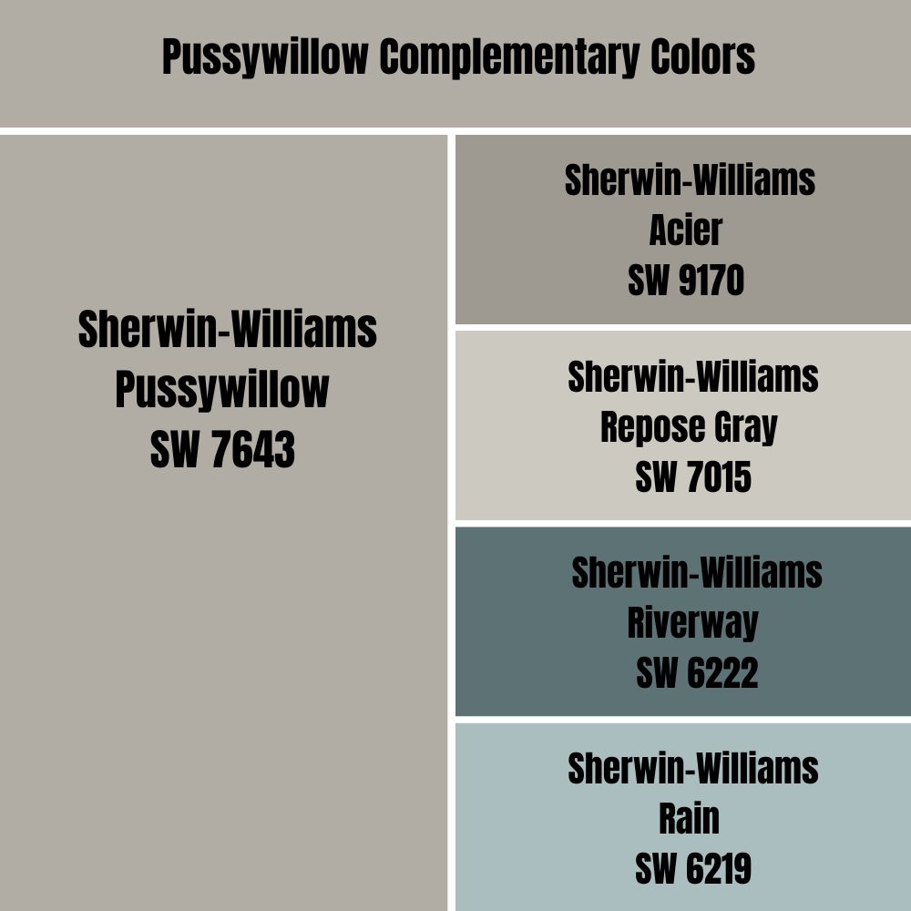 Pussywillow Complementary Colors