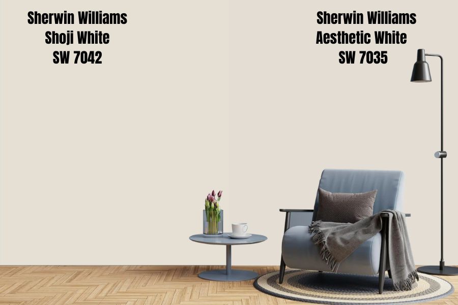 Sherwin Williams Aesthetic White SW 7035