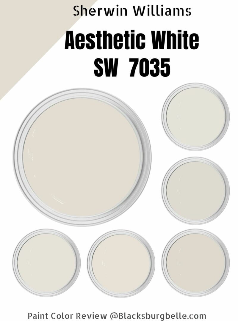 Sherwin Williams Aesthetic White (Palette, Coordinating & Inspirations)