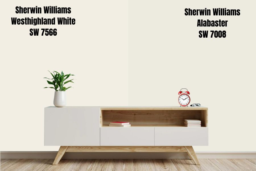 Sherwin Williams Alabaster SW 7008