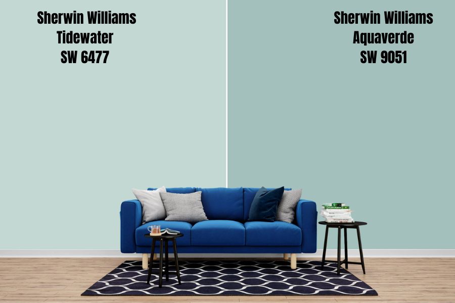 Sherwin Williams Aquaverde SW 9051