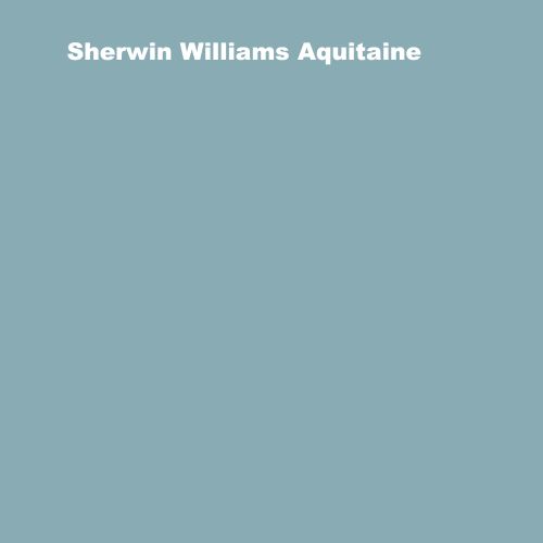 Sherwin Williams Aquitaine