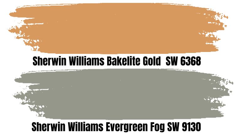 Sherwin Williams Bakelite Gold SW 6368