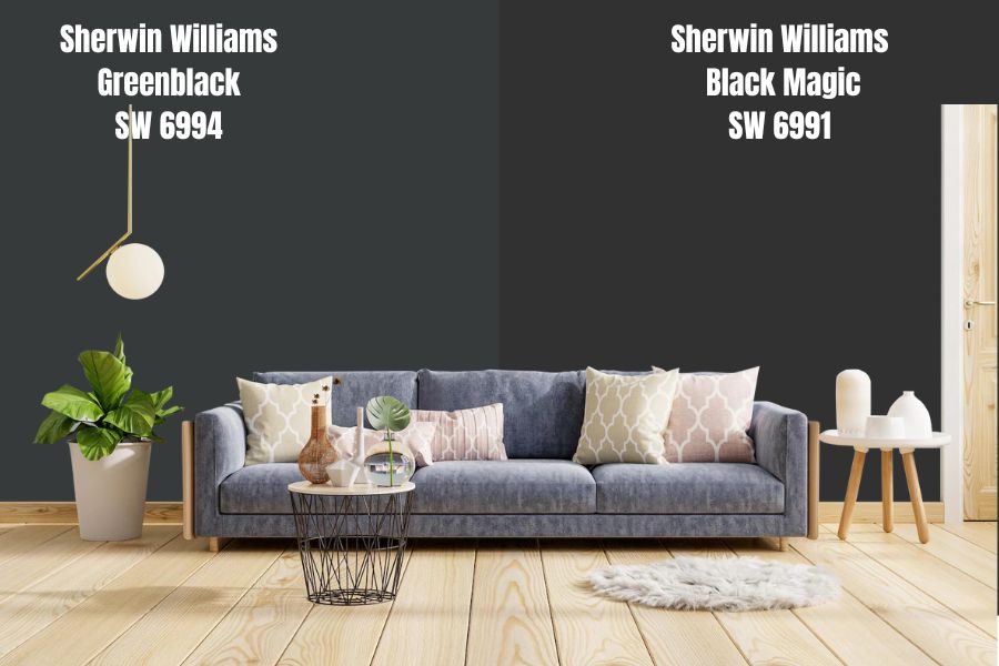 Sherwin Williams Black Magic (SW 6991)