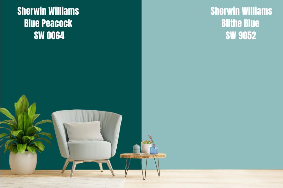 Sherwin Williams Blithe Blue SW 9052