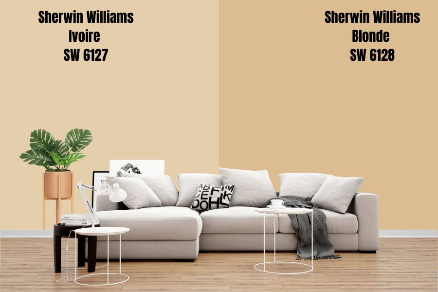 Sherwin Williams Blonde SW 6128