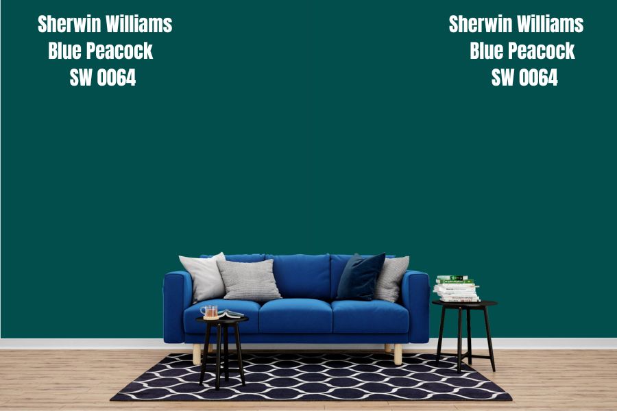 Sherwin Williams Blue Peacock SW 0064