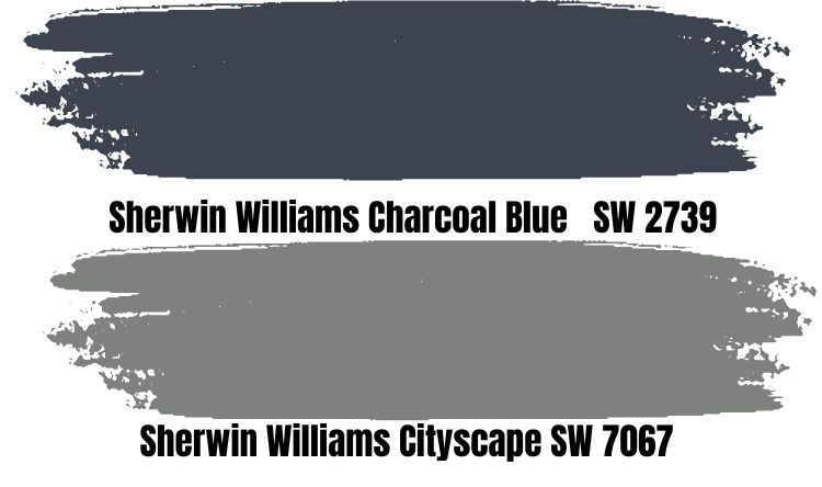 Sherwin Williams Charcoal Blue SW 2739