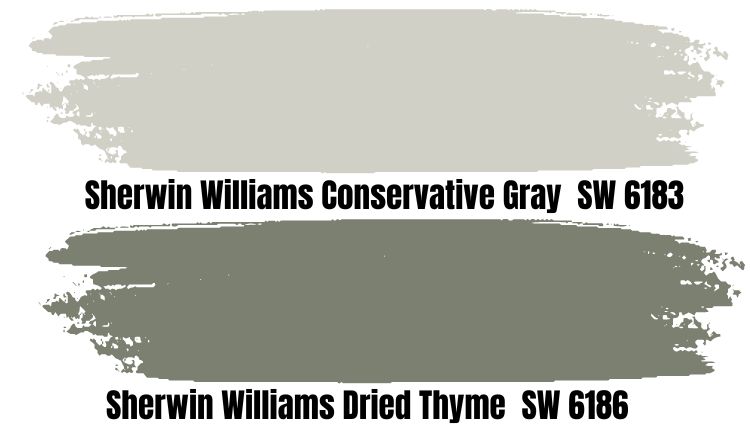 Sherwin Williams Conservative Gray SW 6183