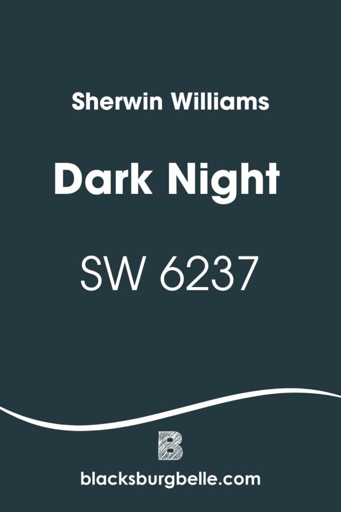 Sherwin Williams Dark Night