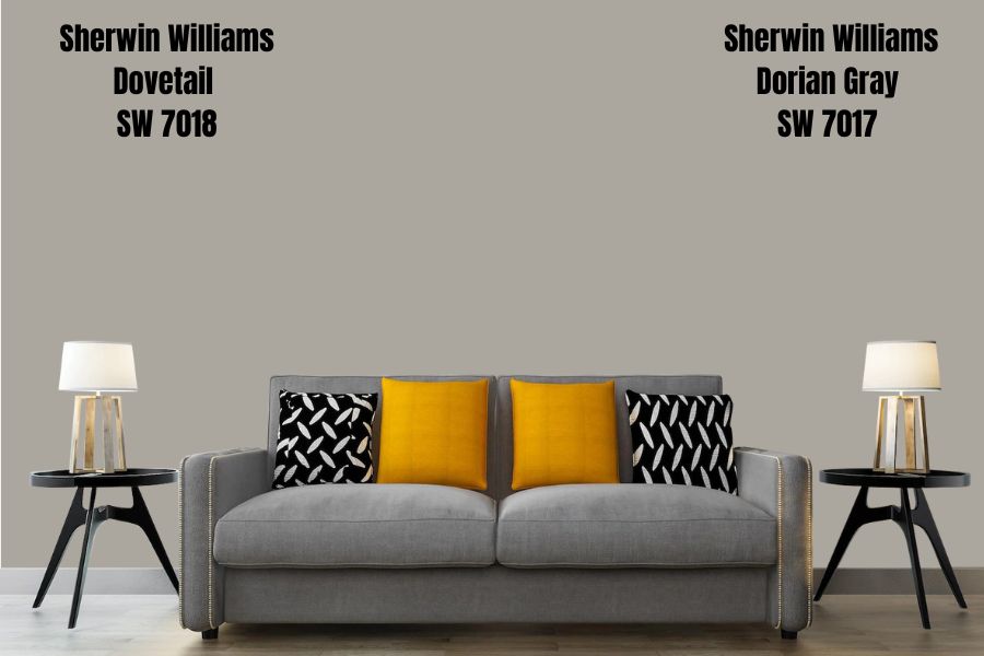 Sherwin Williams Dorian Gray SW 7017