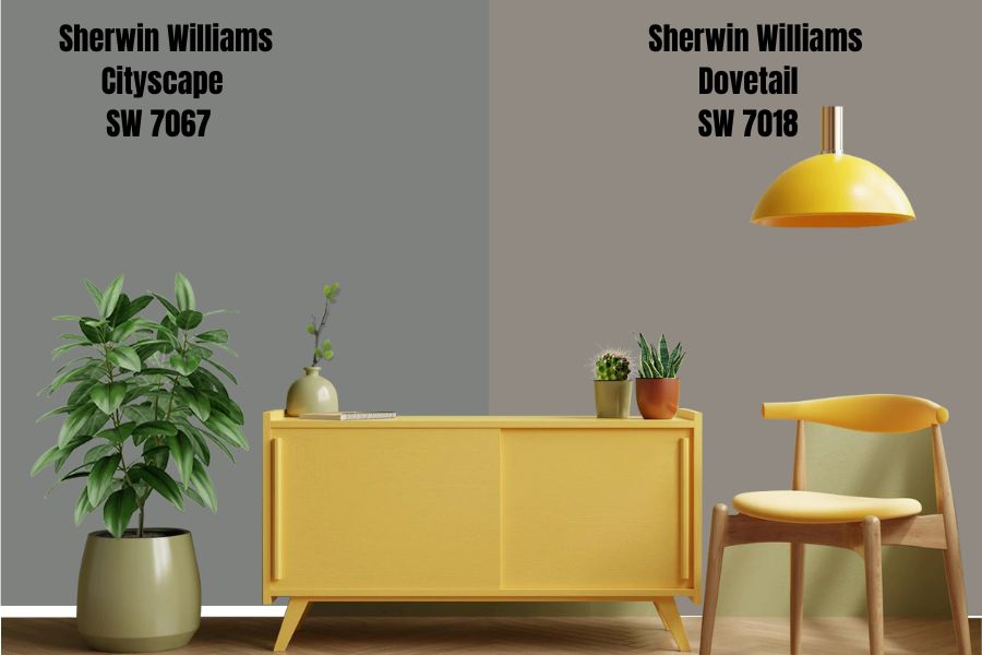 Sherwin Williams Dovetail SW 7018