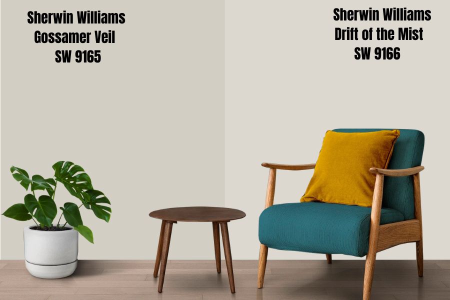 Sherwin Williams Drift of the Mist SW 9166