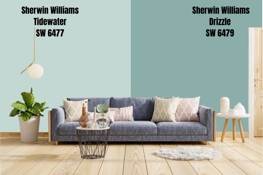 Sherwin Williams Drizzle SW 6479