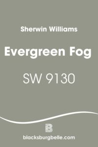 Sherwin Williams Evergreen Fog