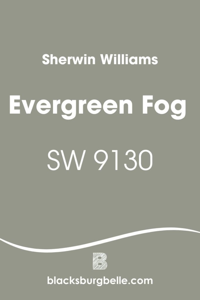 Sherwin Williams Evergreen Fog