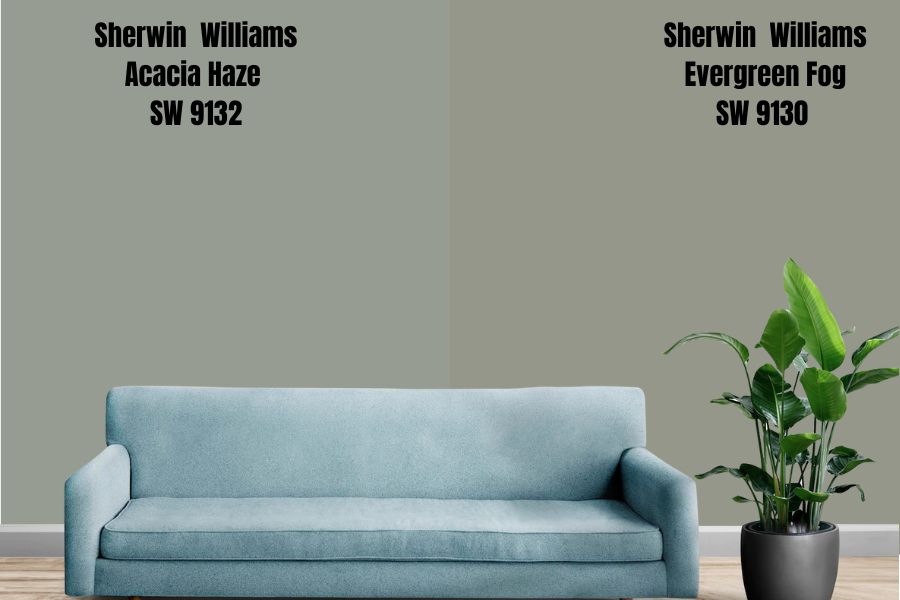 Sherwin Williams Evergreen Fog SW 9130