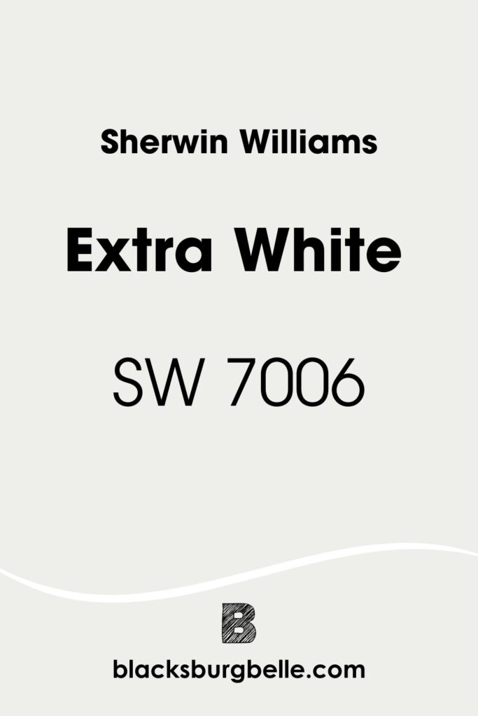Sherwin Williams Extra White