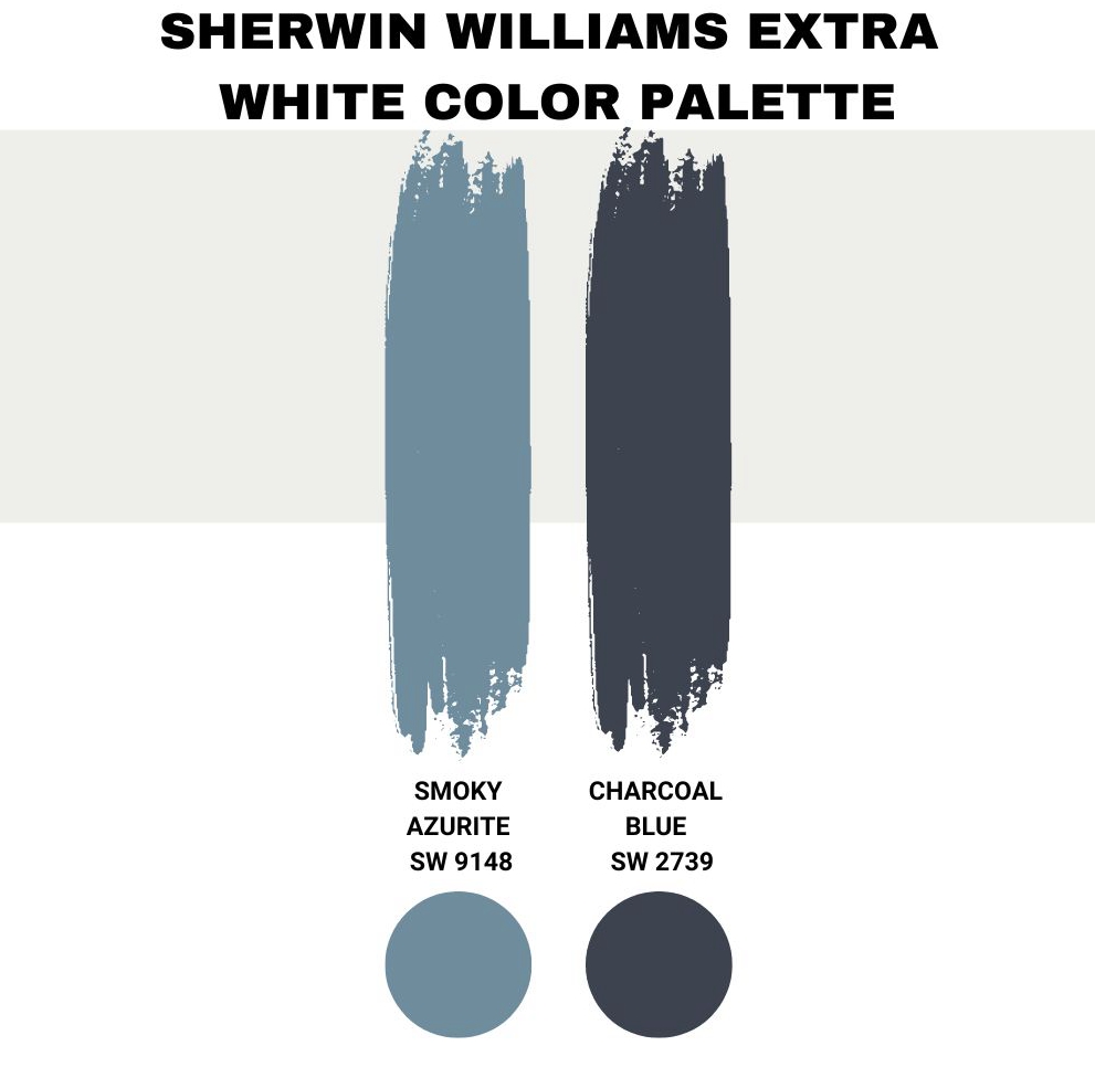 Sherwin Williams Extra White Color Palette