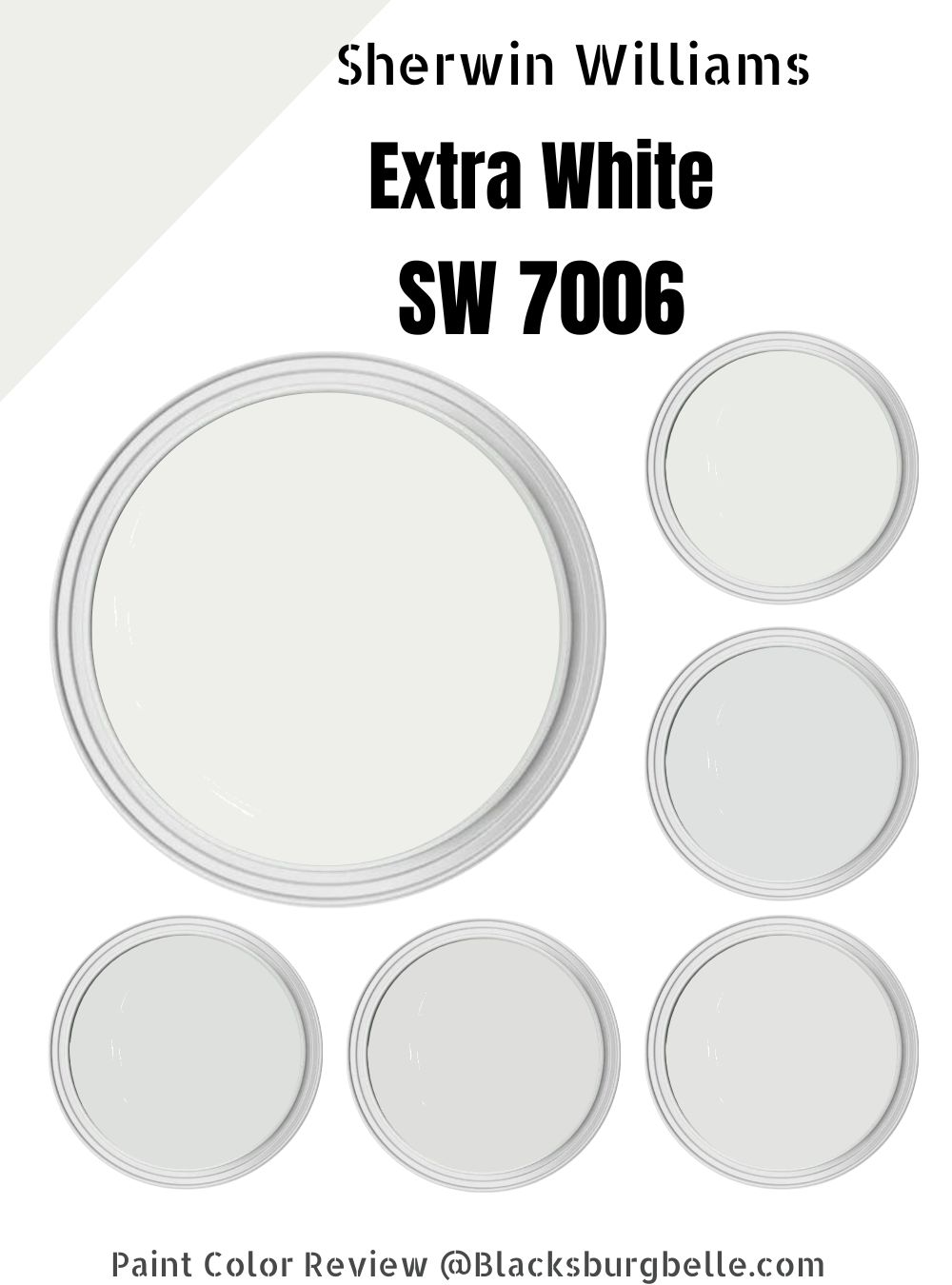 Sherwin Williams Extra White Palette