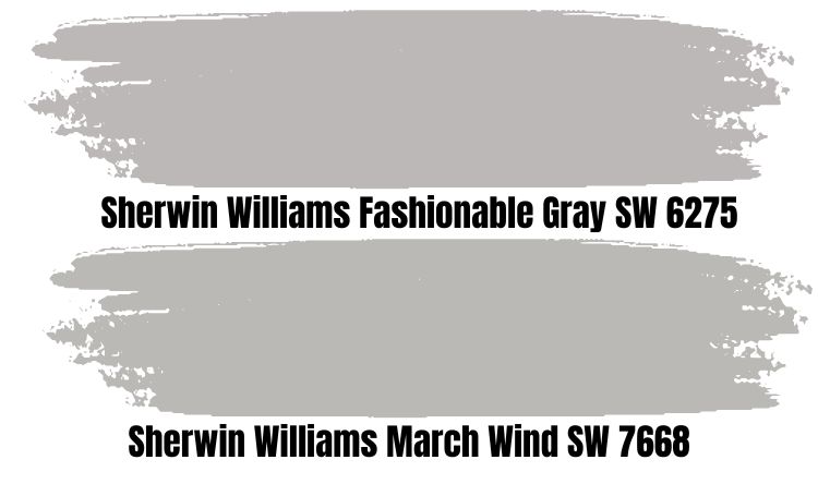 Sherwin Williams Fashionable Gray