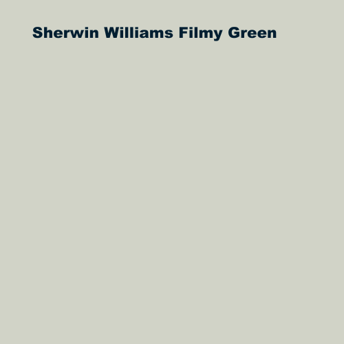 Sherwin Williams Filmy Green