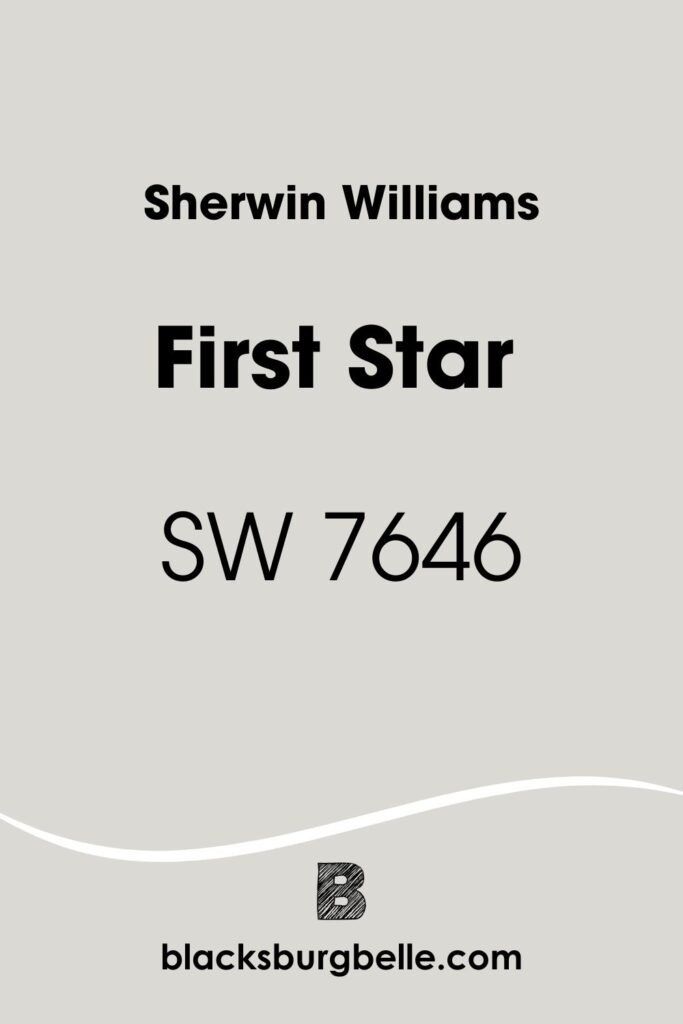 Sherwin Williams First Star