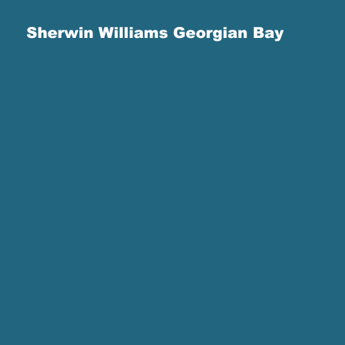 Sherwin Williams Georgian Bay
