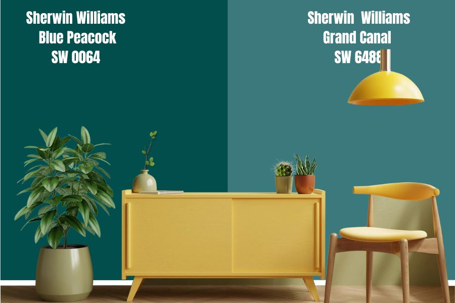 Sherwin Williams Grand Canal SW 6488