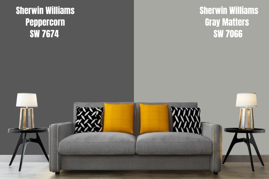 Sherwin Williams Gray Matters (SW 7066)