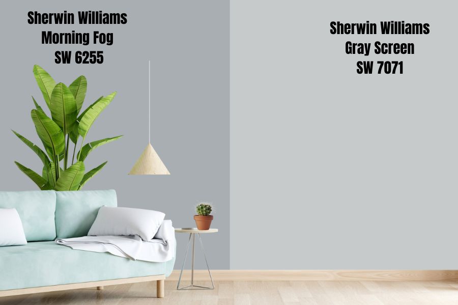 Sherwin Williams Gray Screen SW 7071