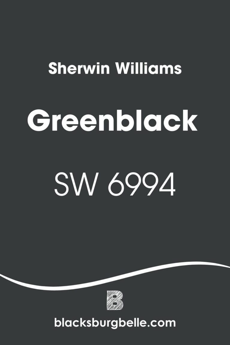 Sherwin Williams Greenblack