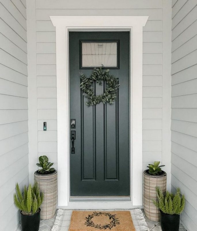 Sherwin Williams Greenblack Front Door1