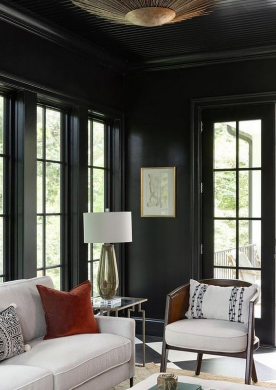 Sherwin Williams Greenblack Interior3