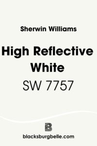 Sherwin Williams High Reflective White