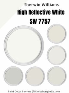 Sherwin Williams High Reflective White (SW 7757) Paint Color Review