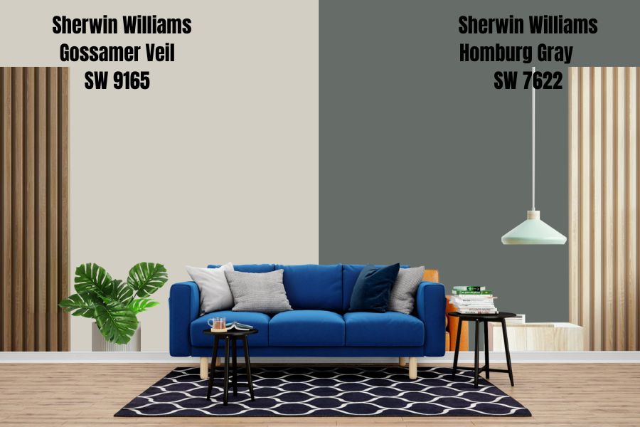 Sherwin Williams Homburg Gray SW 7622