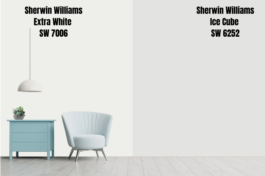 Sherwin Williams Ice Cube SW 6252