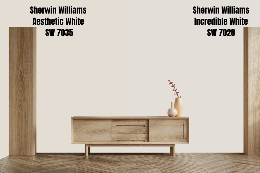 Sherwin Williams Incredible White SW 7028