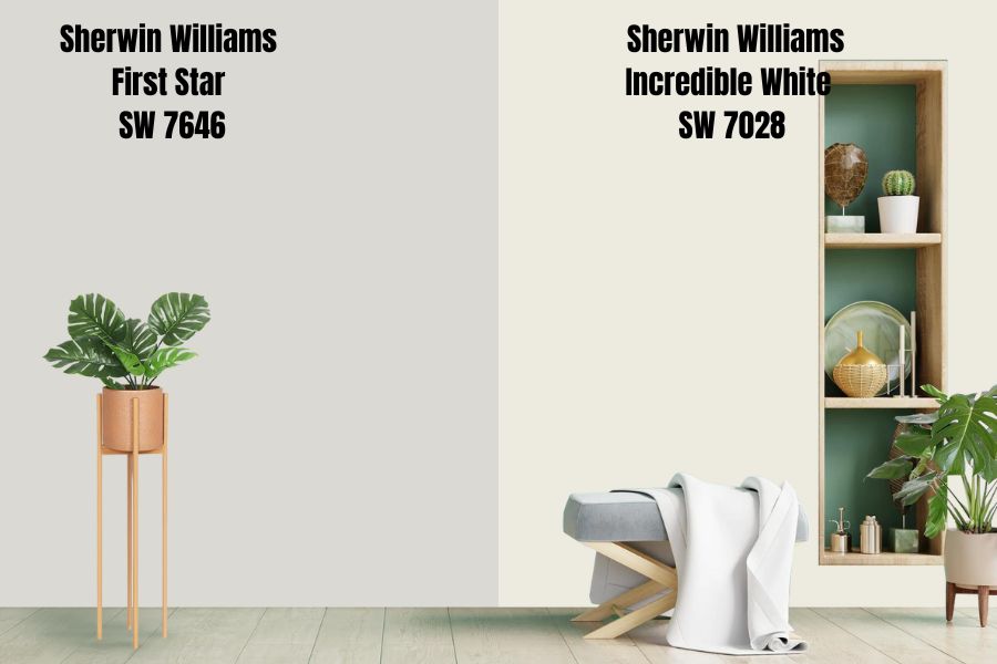 Sherwin Williams Incredible White SW 7028