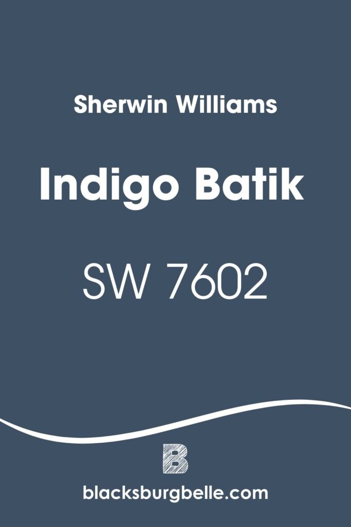 Sherwin Williams Indigo Batik