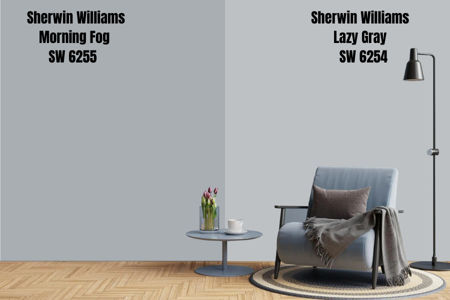 Sherwin Williams Lazy Gray SW 6254