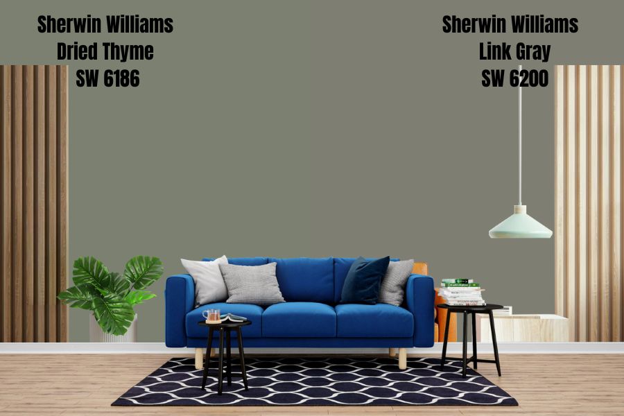 Sherwin Williams Link Gray SW 6200