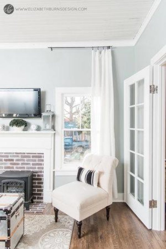Sherwin Williams Magnetic Gray Living room