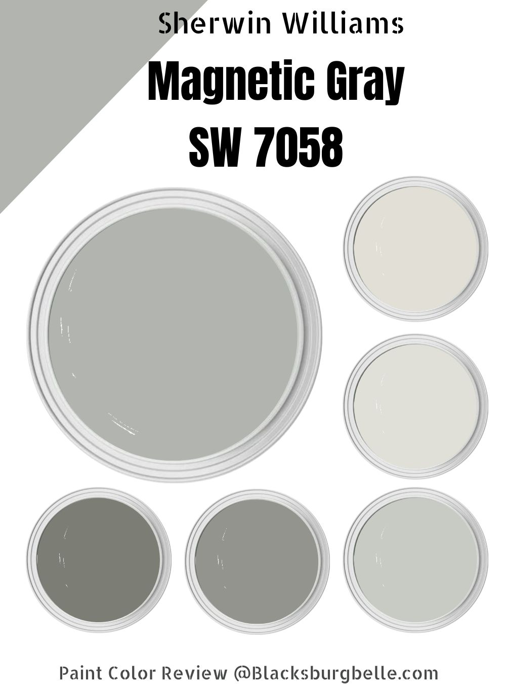 Sherwin Williams Magnetic Gray Paint Color Review