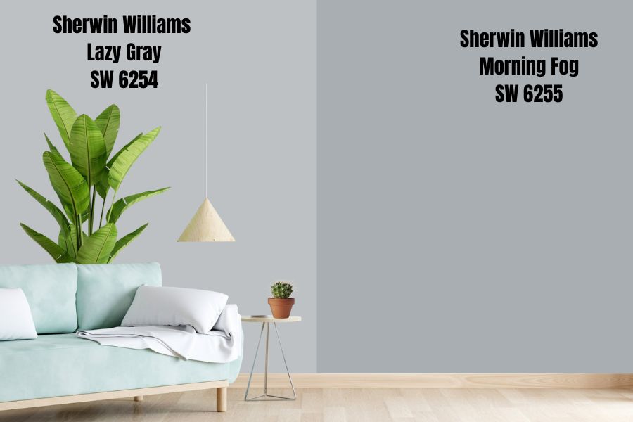 Sherwin-Williams Morning Fog SW 6255