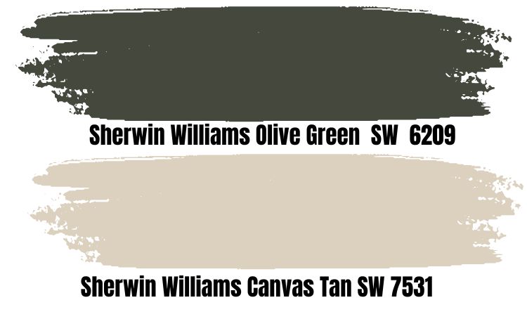 Sherwin Williams Olive Green SW 6209