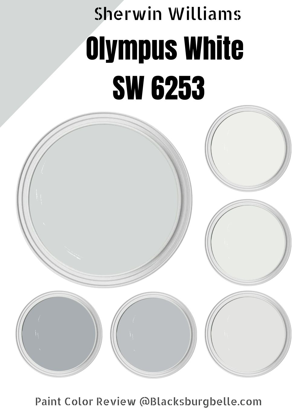 Sherwin Williams Olympus White (SW 6253) Paint Color Review