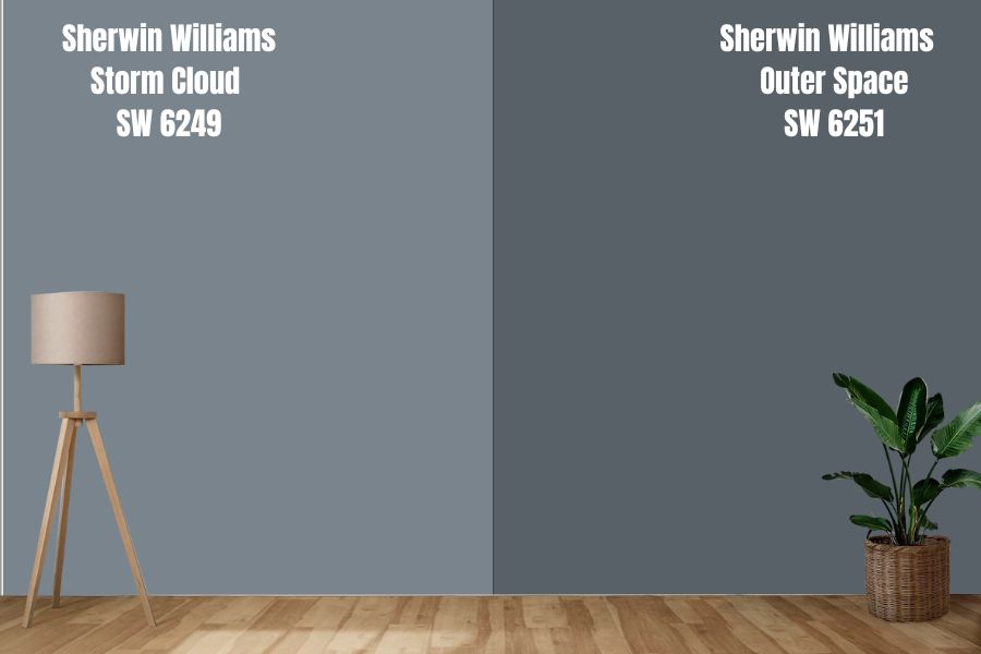 Sherwin Williams Outer Space SW 6251