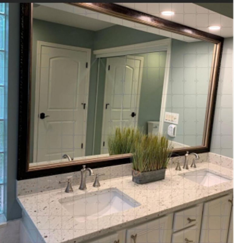 Sherwin Williams Oyster Bay Bathroom 2